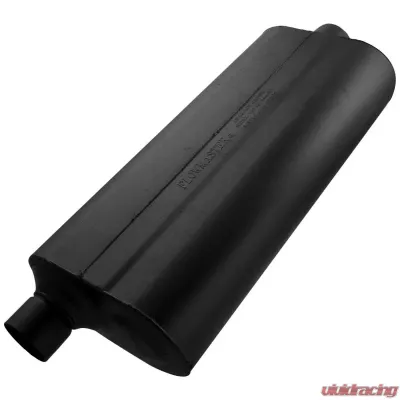 Flowmaster 70 Series Muffler - 2.50 Offset In / 2.50 Center Out - Mild Sound - 52571