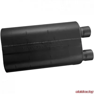 Flowmaster 80 Series Muffler - 2.50 Offset In / 2.50 Same Side Out - Aggressive Sound - 52580