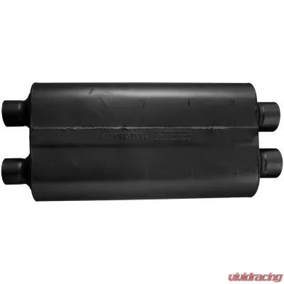 Flowmaster 50 Big Block Muffler - 3.00 Dual In / 2.50 Dual Out - Mild Sound Chevrolet - 530504