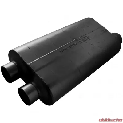 Flowmaster 50 Big Block Muffler - 3.00 Dual In / 3.50 Offset Out - Mild Sound - 530513