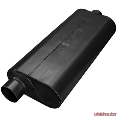 Flowmaster 70 Series Muffler - 3.00 Offset In / 3.00 Center Out - Mild Sound - 53071