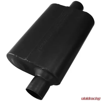 Flowmaster 40 Series Muffler 409S - 2.50 Offset In / 2.50 Center Out - Aggressive Sound - 8042541