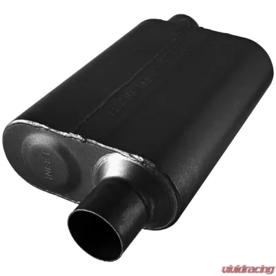 Flowmaster 40 Series Muffler 409S - 2.50 Offset In / 2.50 Offset Out - Aggressive Sound - 8042543