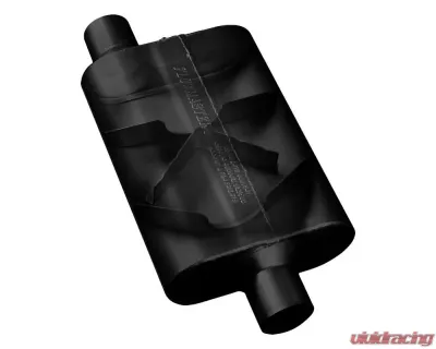 Flowmaster 40 Series Muffler 409S - 2.50 Offset In / 2.50 Offset Out - Aggressive Sound - 8042543