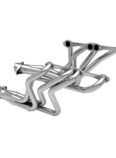 Flowmaster Header 409S - 4-1 One piece - 3.00 in. Ball and Socket Flange Outlet - Pair Chevrolet                                     - 814110 - Image 2