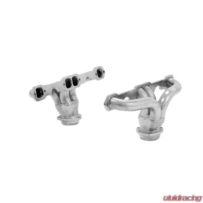 Flowmaster Header 409S - Block Hugger - 2.50 in. Ball and Socket Flange Outlet - Pair Chevrolet Corvette - 814120