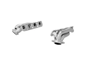 Flowmaster Header 409S - Block Hugger - 2.50 in. Stock Flange Outlet - Pair