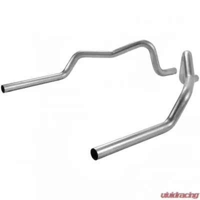 Flowmaster Prebent Tailpipes 409S - 2.50 in. Rear Exit - Pair - 815801
