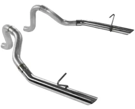 Flowmaster Prebent Tailpipes 2.50 in.- Rear Exit, 1 Pair 409S Ford 5.0L V8