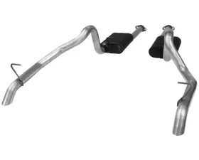 Flowmaster Catback System 409S - Dual Rear Exit - American Thunder - Aggressive Sound Ford 5.0L V8