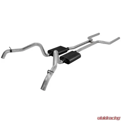 Flowmaster Header-back System - Dual Side Exit - American Thunder - Aggressive Sound - 817129