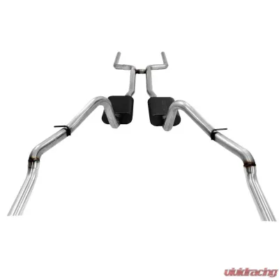 Flowmaster Header-back System 409S - Dual Rear Exit - American Thunder- Moderate/Aggressive - 817139