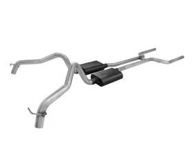 Flowmaster Header-back System 409S -Dual Rear Exit - American Thunder - Moderate/Aggressive Chevrolet