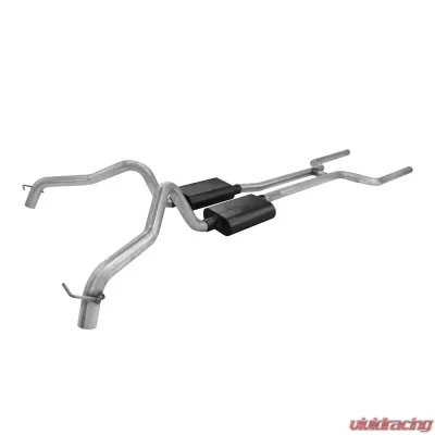 Flowmaster Header-back System 409S -Dual Rear Exit - American Thunder - Moderate/Aggressive Chevrolet - 817158