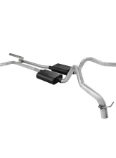 Flowmaster Header-back System 409S -Dual Rear Exit - American Thunder - Moderate/Aggressive Chevrolet                                     - 817158 - Image 2