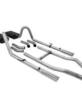 Flowmaster Header-back System 409S - Dual Rear Exit - American Thunder -Moderate/Aggressive Chevrolet                                     - 817174 - Image 4