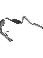 Flowmaster Catback System 409S - Dual Rear Exit - American Thunder - Aggressive Sound Ford 5.0L V8                                     - 817213 - Image 3