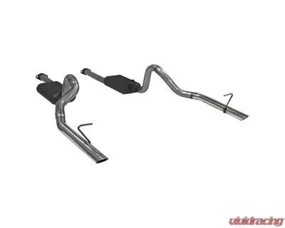 Flowmaster Catback System 409S - Dual Rear Exit - American Thunder - Aggressive Sound Ford 5.0L V8 - 817213