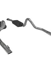 Flowmaster Catback System 409S - Dual Rear Exit - American Thunder - Moderate Sound Ford Mustang 1999-2004 4.6L V8                                     - 817312 - Image 4