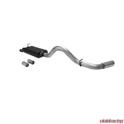 Flowmaster Catback System 409S - Single Side Exit - American Thunder - Aggressive Sound - 817328