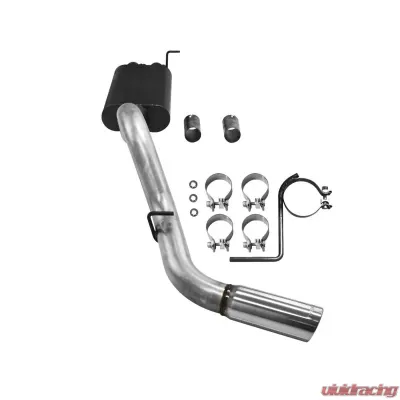 Flowmaster Catback System 409S - Single Side Exit - American Thunder - Aggressive Sound - 817328