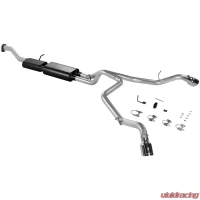 Flowmaster Catback System 409S - Dual Side Exit - American Thunder - Moderate Sound - 817342