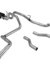 Flowmaster Catback System 409S - Dual Rear/Side Exit - American Thunder - Moderate Sound Dodge Ram 1500 2004-2005 5.7L V8                                     - 817397 - Image 2