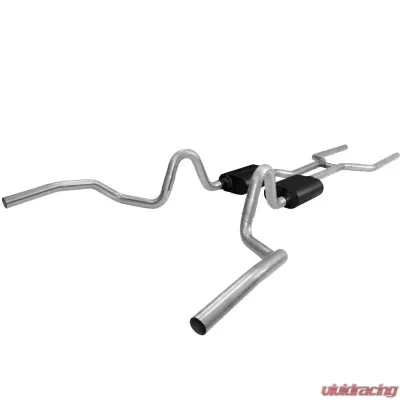 Flowmaster Header-back System 409S- Dual Rear Exit - American Thunder - Aggressive Sound - 817409