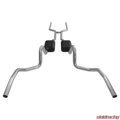 Flowmaster Header-back System 409S- Dual Rear Exit - American Thunder - Aggressive Sound - 817409
