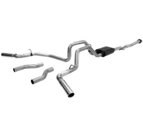 Flowmaster Catback System 409S - Dual Rear/Side Exit - American Thunder - Moderate Sound