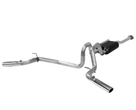 Flowmaster Catback System- Dual Side Exit - American Thunder - Mod/Agg Sound Toyota Tacoma 2005-2012 4.0L V6