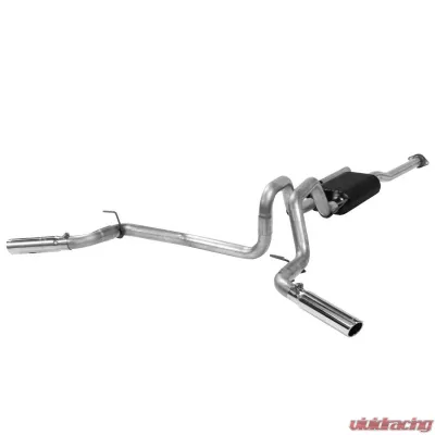 Flowmaster Catback System- Dual Side Exit - American Thunder - Mod/Agg Sound Toyota Tacoma 2005-2012 4.0L V6 - 817432