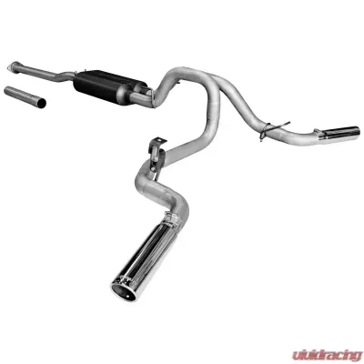 Flowmaster Catback System- Dual Side Exit - American Thunder - Mod/Agg Sound Toyota Tacoma 2005-2012 4.0L V6 - 817432