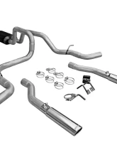 Flowmaster Catback System 409S-Dual Rear/Side Exit- American Thunder - Moderate/Aggressive                                     - 817435 - Image 7