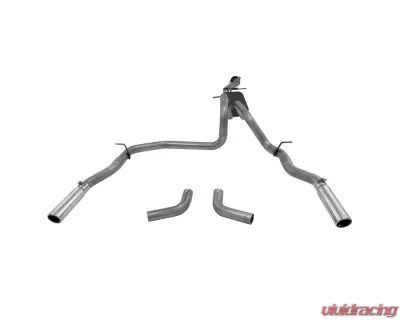 Flowmaster Catback System 409S-Dual Rear/Side Exit- American Thunder - Moderate/Aggressive - 817435