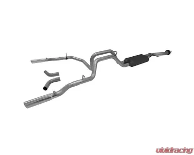 Flowmaster Catback System 409S-Dual Rear/Side Exit- American Thunder - Moderate/Aggressive - 817435