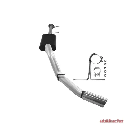 Flowmaster Catback System 409S - Single Side Exit - Force II - Mild/Moderate Sound - 817451