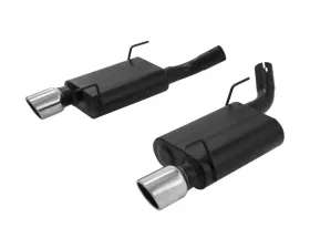 Flowmaster Axleback System 409S - Dual Rear Exit - American Thunder - Aggressive Ford Mustang 2005-2010 4.6L V8