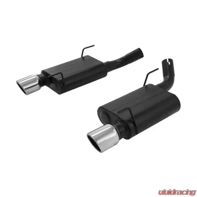 Flowmaster Axleback System 409S - Dual Rear Exit - American Thunder - Aggressive Ford Mustang 2005-2010 4.6L V8 - 817460