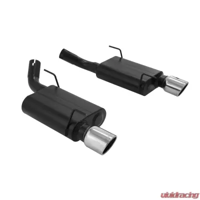Flowmaster Axleback System 409S - Dual Rear Exit - American Thunder - Aggressive Ford Mustang 2005-2010 4.6L V8 - 817460