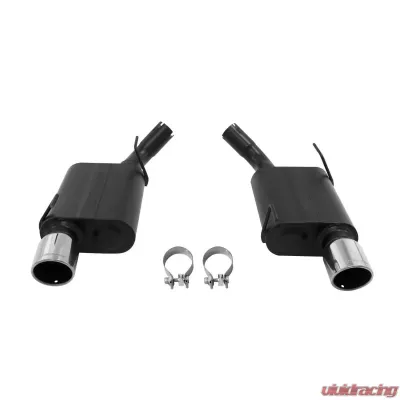 Flowmaster Axleback System 409S - Dual Rear Exit - American Thunder - Aggressive Ford Mustang 2005-2010 4.6L V8 - 817460