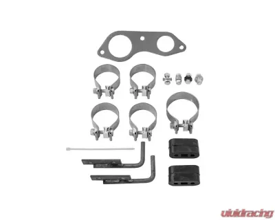 Flowmaster Catback System 409S - Dual Rear/Side Exit - American Thunder - Moderate Sound - 817470