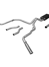 Flowmaster Catback System 409S - Dual Rear/Side Exit - American Thunder - Moderate Sound Ford F-150 1987-1996                                     - 817471 - Image 2