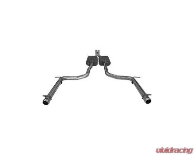 Flowmaster Catback System 409S - Dual Rear Exit - American Thunder - Aggressive Sound Dodge Challenger 2009-2014 5.7L V8 - 817479
