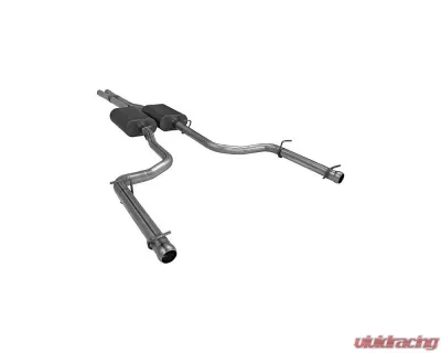 Flowmaster Catback System 409S - Dual Rear Exit - American Thunder - Aggressive Sound Dodge Challenger 2009-2014 5.7L V8 - 817479