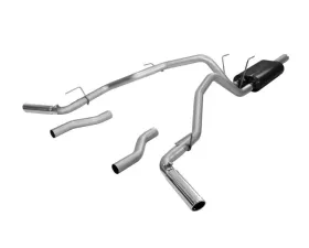 Flowmaster Catback System 409S - Dual Rear/Side Exit - American Thunder - Moderate Sound