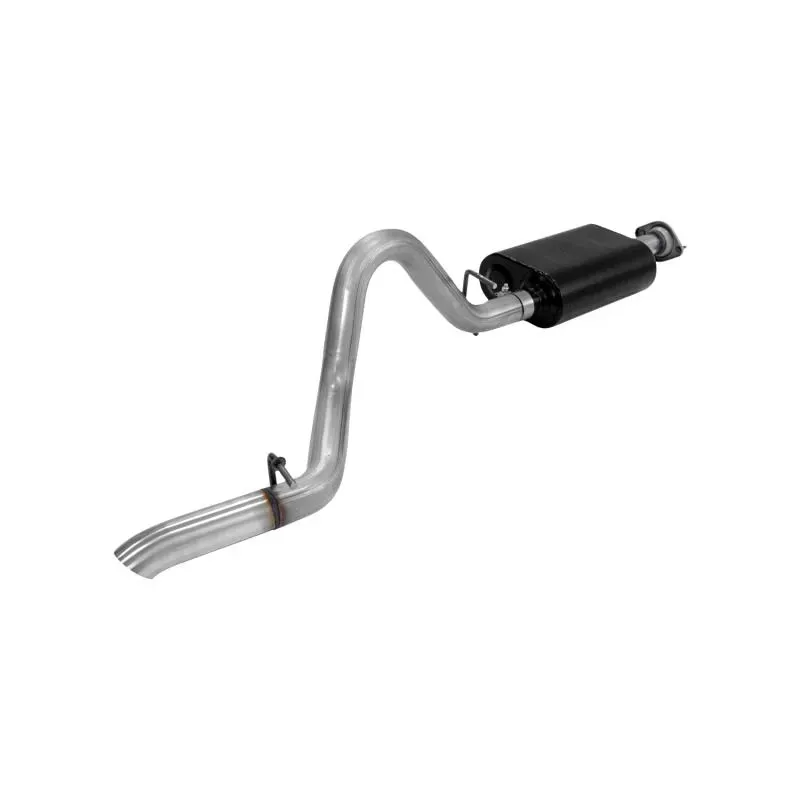 Flowmaster Catback System 409S - Single Rear Exit - Force II - Mild Sound Jeep Wrangler 2000-2006 4.0L 6-Cyl - 817491