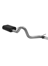 Flowmaster Catback System 409S - Single Rear Exit - Force II - Mild Sound Jeep Wrangler 1997-1999                                     - 817493 - Image 2