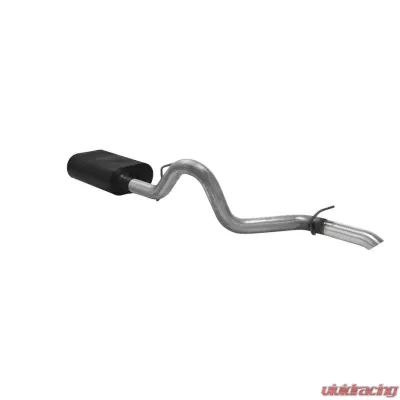 Flowmaster Catback System 409S - Single Rear Exit - Force II - Mild Sound Jeep Wrangler 1997-1999 - 817493