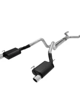 Flowmaster Catback System 409S - Dual Rear Exit - American Thunder - Aggressive Sound Ford Mustang 2005-2010 4.6L V8                                     - 817494 - Image 4